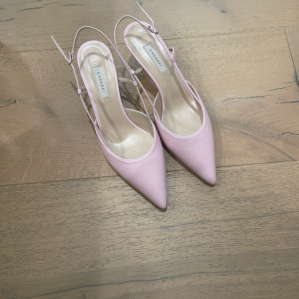NEW Casadei Julia  Slingback Heels